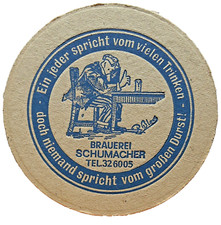 Alter bierdeckel brauerei - alter,