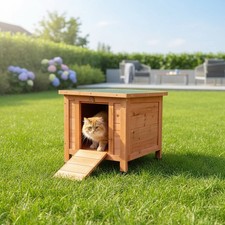 Katzenhaus Outdoor Holz
