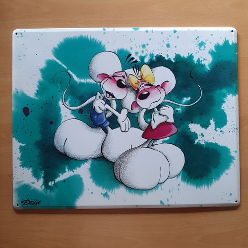 Diddl blechschild magnettafel - diddl,