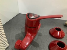 Ideal Standard Ceramix Duscharmatur in Rot Rarität alte Serie