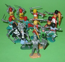 Timpo / 13x Schildritter