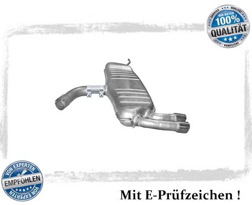 Endschalldämpfer für golf - für, vw