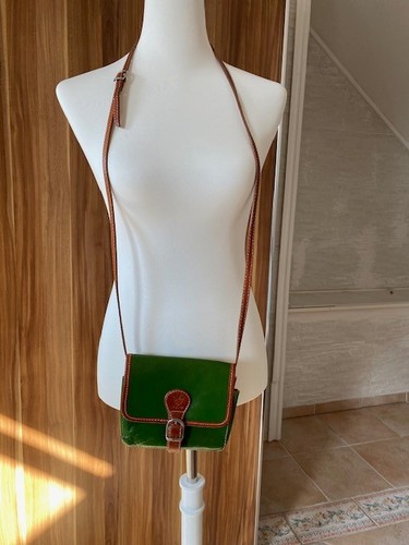 Kleine grüne ledertasche aus - kleine,