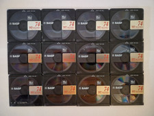 12 x Minidisc BASF MD Maxima