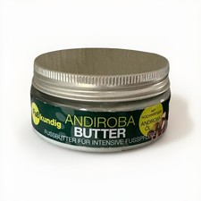FUSSKUNDIG  Andiroba-Öl Fussbutter , 100 ml, Neu für intensive Fußpflege, Neu
