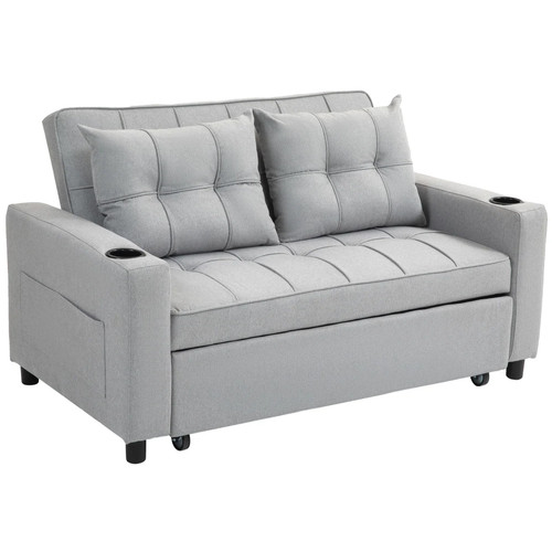 Homcom sitzer ausziehbares - 2-sitzer,