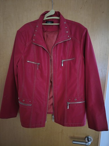 Bexleys lederimitat jacke - jacke, rot