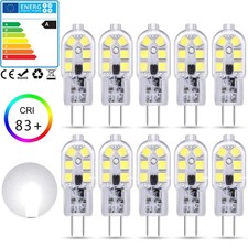 10X G4 LED Kaltweiß 5W 12V DC Stiftsockel Birnen Scheinwerfer Leuchtmittel SMD