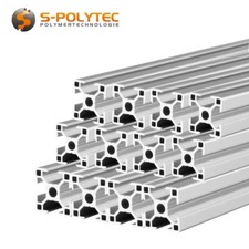 12 Stück Alu Profil 30x30mm