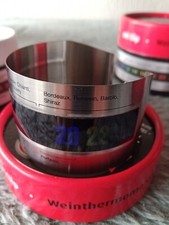 3x Chromolit Weinthermometer