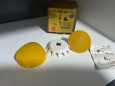 Geberit Fertig-Set Wannen Ab.-und Überlaufgarnitur in Gelb , 80-90er Jahre