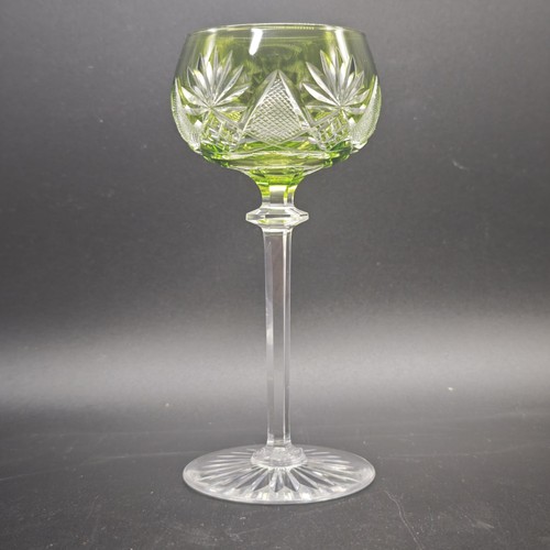 Stängelglas resedagrüner - stängelglas,,