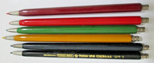 Toison D'or "Colorama"Bohemia works 6 bunte Fall / Drehbleistifte DDR gut
