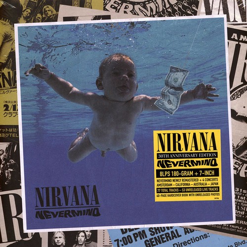 Nirvana nevermind 30th - nirvana,