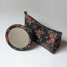 Kosmetiktasche spiegel set - kosmetiktasche,