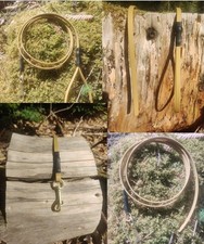 Leichte Hundeleine  10 x 2,5 mm, griffig und wetterfest. Schlepp- / Fährtenleine