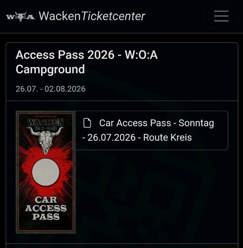 Wacken 2026 a campground - wacken,
