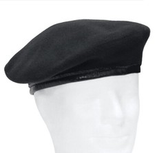 Bundeswehr Barett Schwarz original BW Armee Wolle Uniform Mütze Baskenmütze