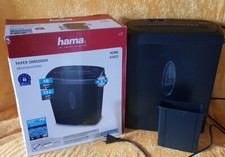 Hama Home X10CD Papier Schredder Aktenvernichter CDs DVDs CD DVD Plastikkarten