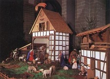 Alte Kunstpostkarte - Soest - St. Patrokli-Dom - Westfälische Heimatkrippe