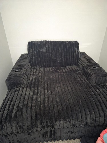Charcoal chaise lounge - charcoal,