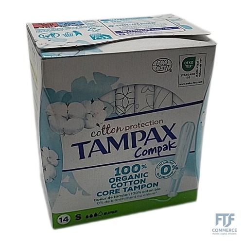 Tampax cotton super compak - tampax,