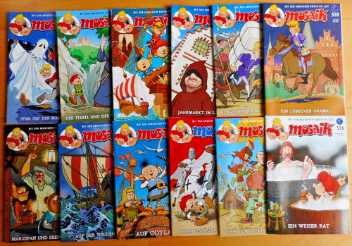 Mosaik abrafaxe jahrgang 2018 - mosaik,