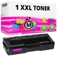 1x XXL Toner für Ricoh Aficio SP C250 sf dn C260 DNw C261 SFNw 407545 magenta