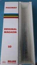 Braun Paximat Diamagazin weiß gebraucht für 50 Stück bis zu 3mm Dias
