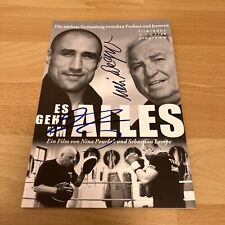 Arthur Abraham + Ulli Wegner Original Autogramm Boxsport Autogram Programmheft