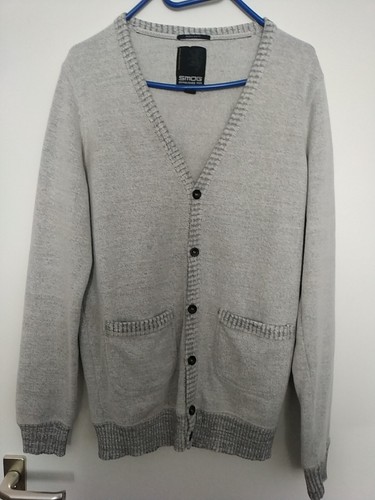 Strickjacke grau von smog - grau,