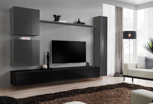 Anbauwand wohnwand schrankwand - anbauwand,