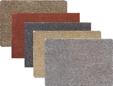 Natürliche Baumwolle umweltfreundliche Fußmatte waschbare Matte Schmutzfänger Antirutsch Unterlage 