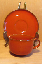 Melitta Ceracron rot Tasse Kuchenteller Zuckerdose Milchkännchen zur Auswahl