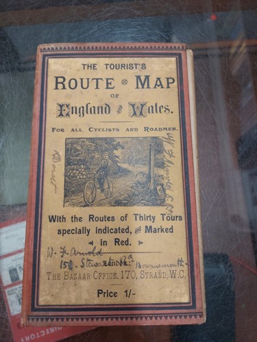 Touristenroutenkarte england - england, &