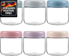 6er Set Glasbehälter mit