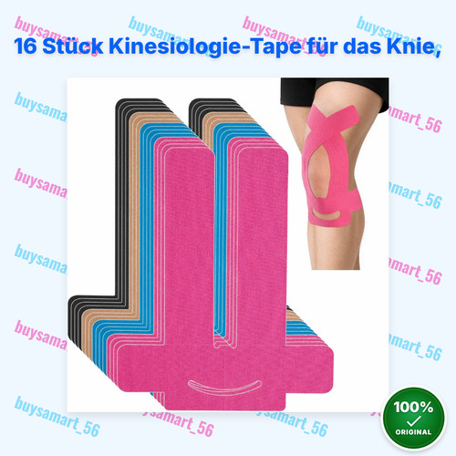 16x kinesiotape knie set - 16x,