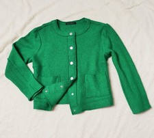 Grüne Betty Barclay Boucle Kurz Jacke Taschen Blazer Grün L  42