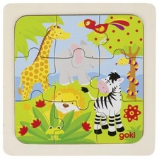 Puzzle Einlegepuzzle Tiere
