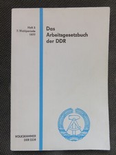 Das Arbeitsgesetzbuch der DDR