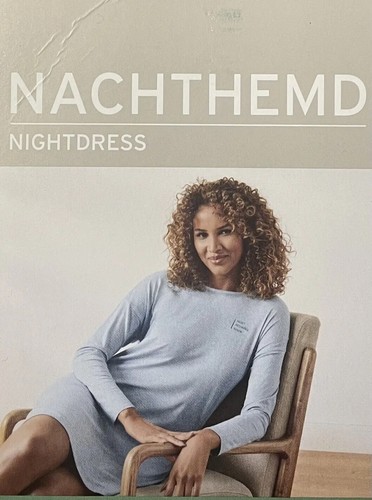 Damen nachthemd blau - damen, l