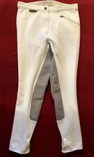 Damen Turnierreithose, Eurostar "Husar mix", Gr. 44, weiß/grau Top Zustand