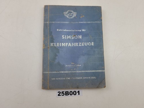 Betriebsanleitung simson - betriebsanleitung,