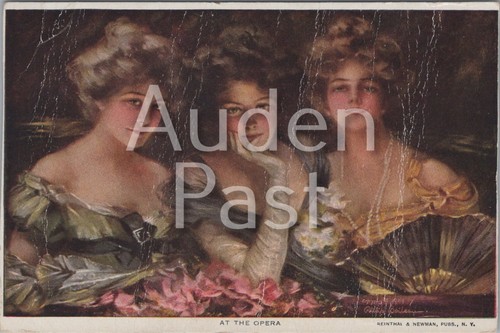 Vintage postkarte reinthall - postkarte,