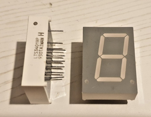Led segment anzeige - 7-segment, lite-on