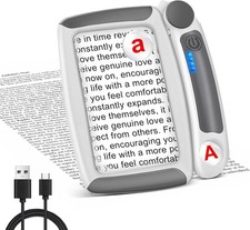 NZQXJXZ Lupe mit Licht, 5X 10X