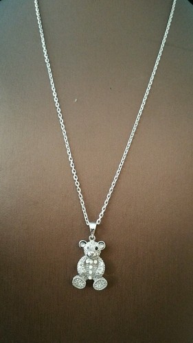 925 halskette teddy - 925, "teddy"