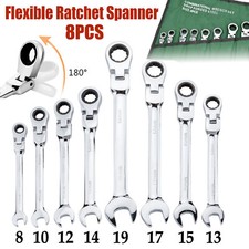 8x Ratschenschlüssel Satz Set