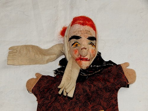 Alte dresdner künstlerpuppe - dresdner,