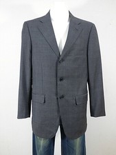 RAFFAELE CARUSO Herren Sakko Gr 50 De / Grau & Luxus Pur  ( Q 4468 )